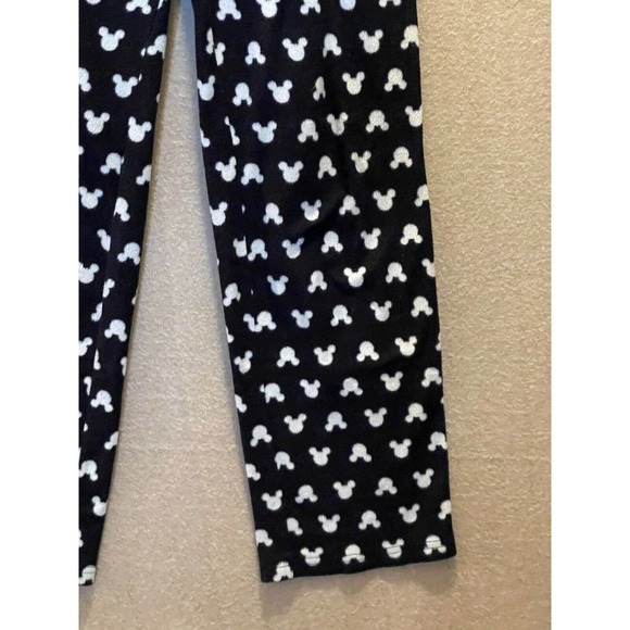 Disney Lounge Pants Women's Small Mickey Mouse Black - Picture 5 of 12